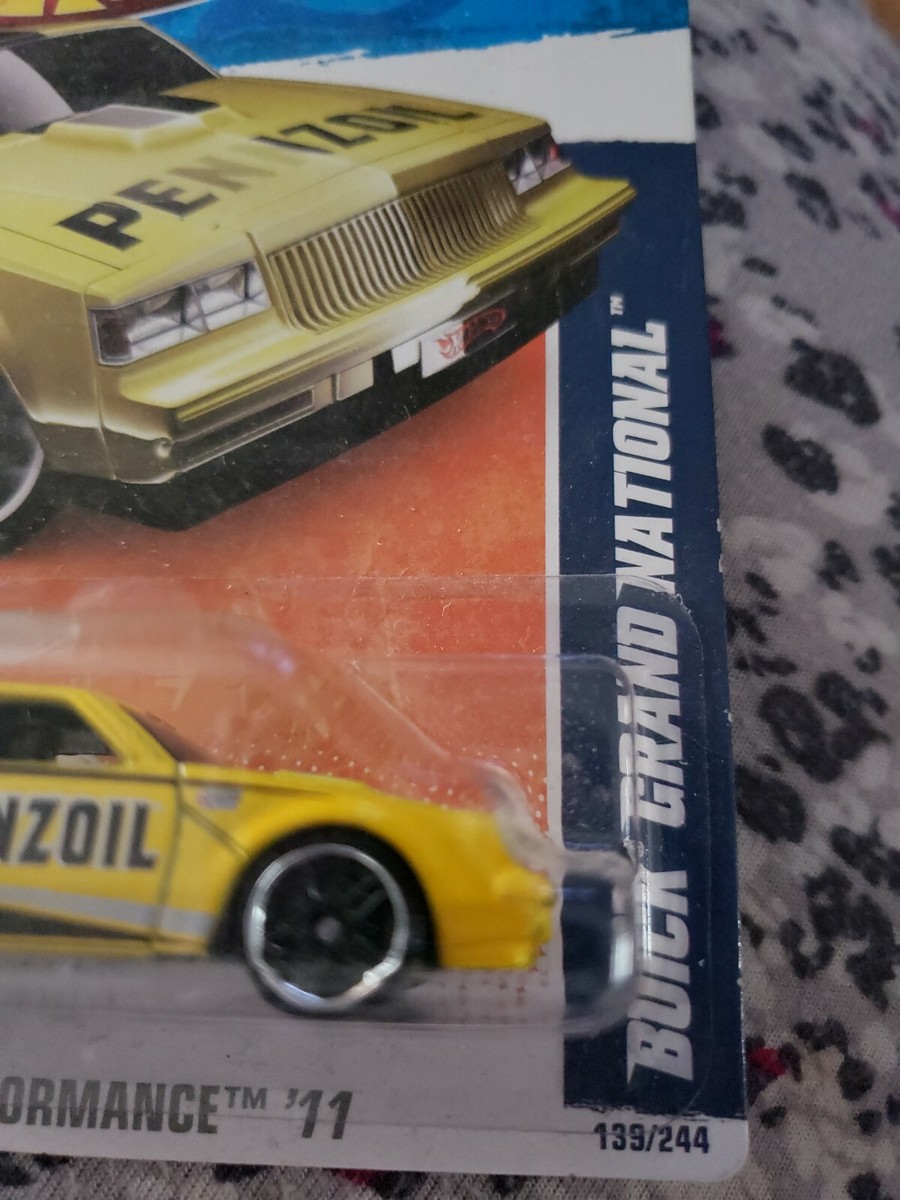 Hot Wheels Buick Grand National Pennzoil Yellow 2011 | eBay