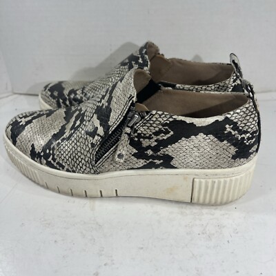 SOUL Womens Naturalizer Turner Ivory Python Snake Slip On