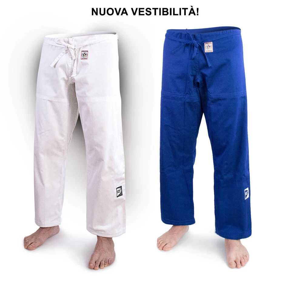 GREEN HILL PANTALONI JUDO GI IJF APPROVED TROUSERS GREENHILL NUOVA VESTIBILITA'
