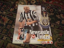 Newcastle v Hull Coca-Cola Cup programme 15/10/97