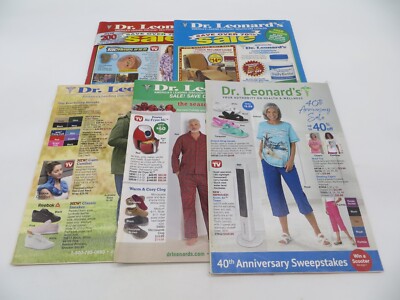 LEONARD'S Catalogs lot of Issues reference shoes clothes electronics  *2