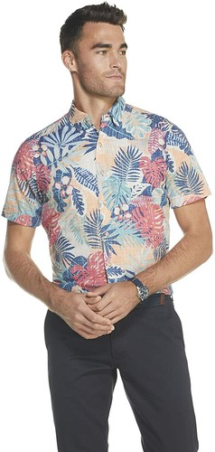IZOD Men's Saltwater Dockside Chambray 