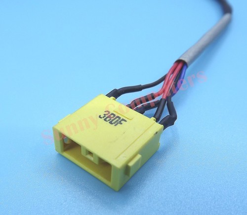 Lenovo FLEX 14 FLEX 15 15D 15 5938 15-5938 Power Jack Connector /W Cable Harness - Picture 2 of 3