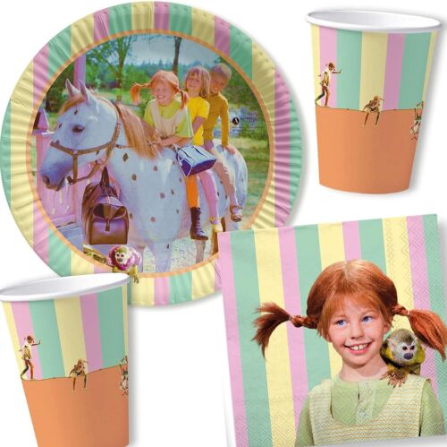 SPAR PARTYSET - Geschirr Deko Kindergeburtstag Kinder Geburtstag Party Set Motto - Bild 24 von 29