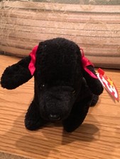 SCOTTIE Black Dog Terrier style 4102 Ty Beanie Baby New w/4th Gen. Tags.