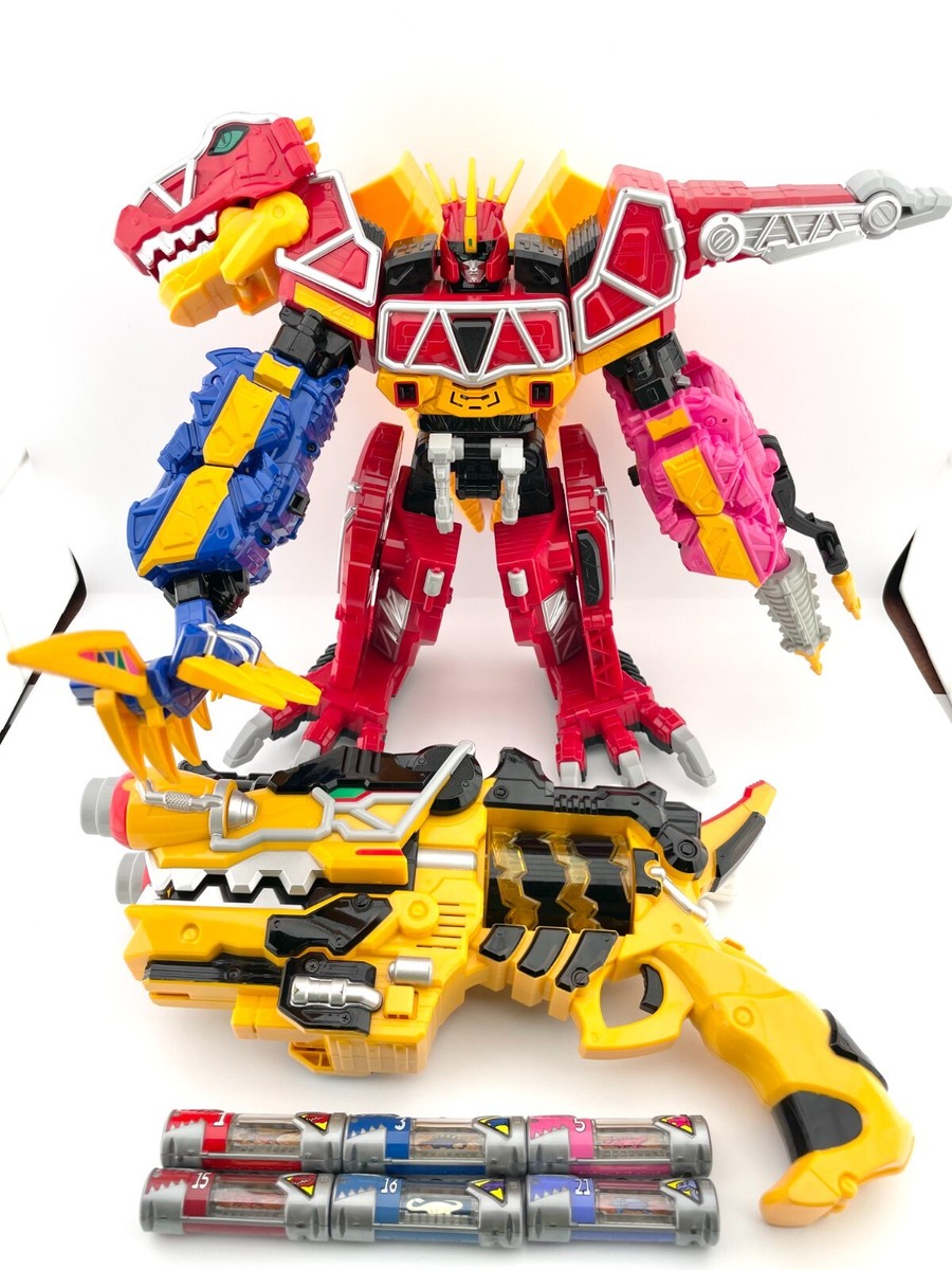 Power Rangers Dino Charge フィギュア 4体セット Power Rangers Dino Charge - Deluxe Megazord & Deluxe Dino Charge