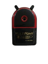 Creative Mark Multi Point Professional Pencil Sharpener, Black - Removable Bin