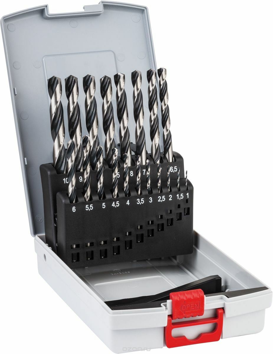 Bosch Professional HSS Twist Drill Bit PointTeQ 19pcs ProBox - 2608577351
