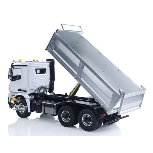 6WD Metall Chassis 1/14 RC hydraulische Dumper 3348 2Speed Getriebe Kipper Sound - Bild 5 von 12
