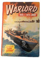 Warlord Book for Boys Annual 1981 UNCLIPPED Near Mint Condition Vintage Retro