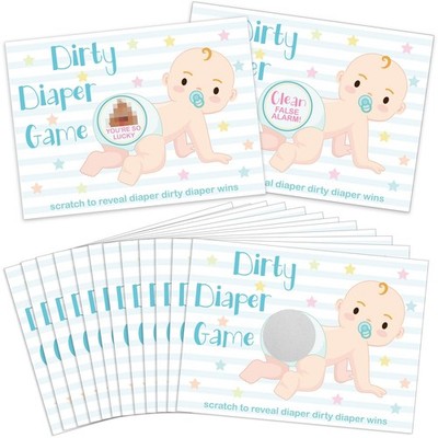 Geyee 60 Pieces Baby Shower 6.6 x 9 cm or 2.6 x 3.5 inches, Nude Color 