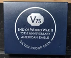 2020 W American Silver Eagle WWII 75th Anniversary Proof