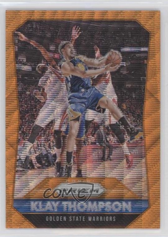 2015-16 Panini Prizm Orange Wave Prizm Klay Thompson #180 00zd
