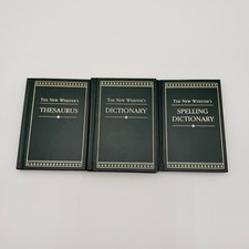 VTG The New Webster's Dictionary, Thesaurus, Spelling Set Vest Pocket Edition 93