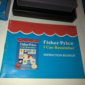 Fisher Price I Can Remember (Nintendo NES, 1990) Collectors Sale