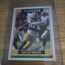 Topps 2006 Donald Driver Green Bay Packers NFL Football Card #103