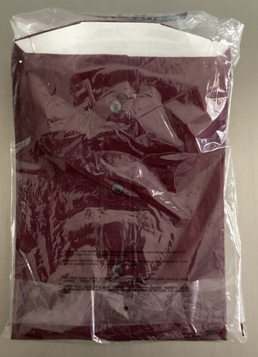 Perry Ellis Portfolio Men’s Dress Shirt “Wine” 16.5 - 34/35 - BRAND NEW W TAGS - Picture 7 of 10