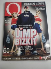 Q Magazine No.178 July 2001 mbox1582 Limp Bizkit - Crazy Town - Sisqo