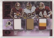 2019 Illusions Lineage Relics Black 25/25 Derrius Guice Bryce Love HOF 0e1