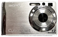 Sony Cybershot DSC-W80 Digital Camera ONLY, No Battery or Memory Stick