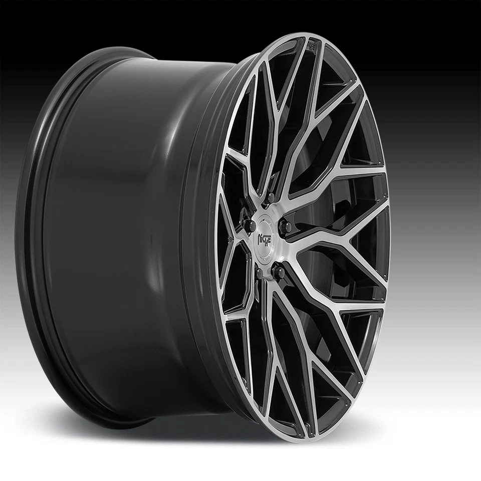 Niche M262 Mazzanti Gloss Black Brushed 20x9 5x4.5 35mm (M262209065+35) - Image 3 of 3