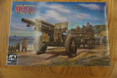 1/35 ARV Club M2A1 105mm Howitzer & Carriage M2 (13860) New open box