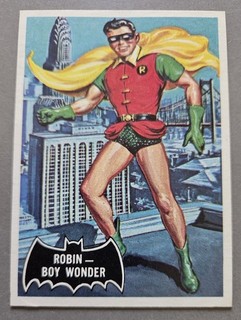 1966 Topps Batman Robin Boy Wonder #2 Rookie RC Black Bat Set