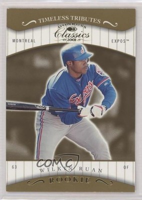 2001 Donruss Classics Timeless Tributes 12/100 Wilkin Ruan #142 Rookie RC 0l2