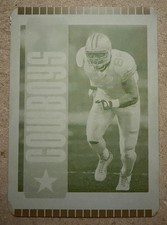 2005 Bowman #18 Jason Witten Yellow Printing Plate 1/1 Tennessee Cowboys HOF