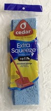 O-Cedar Easy Extra Squeeze Sponge Mop Refill Head- New Made In USA