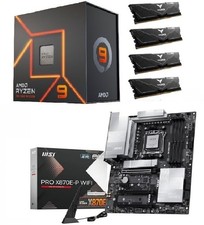 Ryzen Aufrüstkit 9950X3D 9850X3D 9800X3D MSI X870E Wifi 7  128 GB PC6000 Bundle