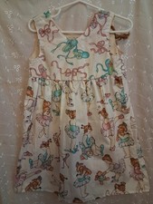 Handmade Children's Size 2 Made Of Vintage Kingdom Kingdom Cotton