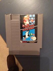 Super Mario Bros Duck Hunt Nintendo NES PAL Game Cartridge