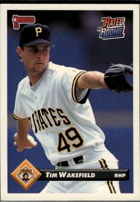 Tim Wakefield 1993 Donruss Pittsburgh Pirates #61