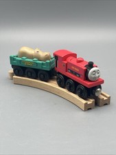 Thomas Friends Wooden Railway Ivo Hugh Hippo Car Train Tank Engine VGUC