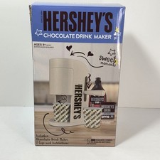 Hershey's Chocolate Drink Maker Hot/Cold Drinks Includes Cups