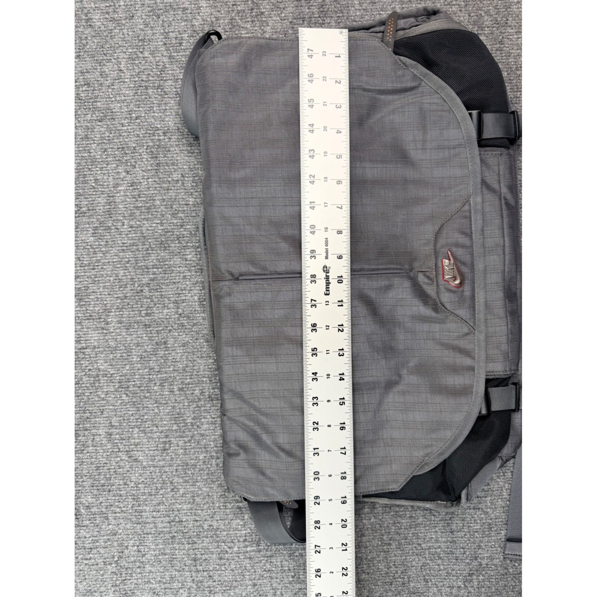 Vintage Nike ACG Messenger Bag Grey Cordura Laptop Travel Sample