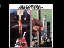 Clear Dart Medicating Cattle Dart 10ccx3/4&rdquo; 6 count. Fits Pneu Dart Air rifle