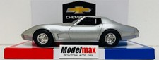 1975 Chevrolet Corvette C3 Coupe Silver Metallic Promo Model Modelmax