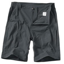 Men's Hiking Cargo Shorts Quick Dry Lightweight Travel Shorts with 34 Grey