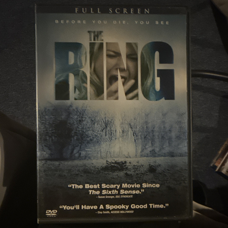 The Ring Full Screen Edition DVD Movie Tall/DVD Case Full Screen Feature