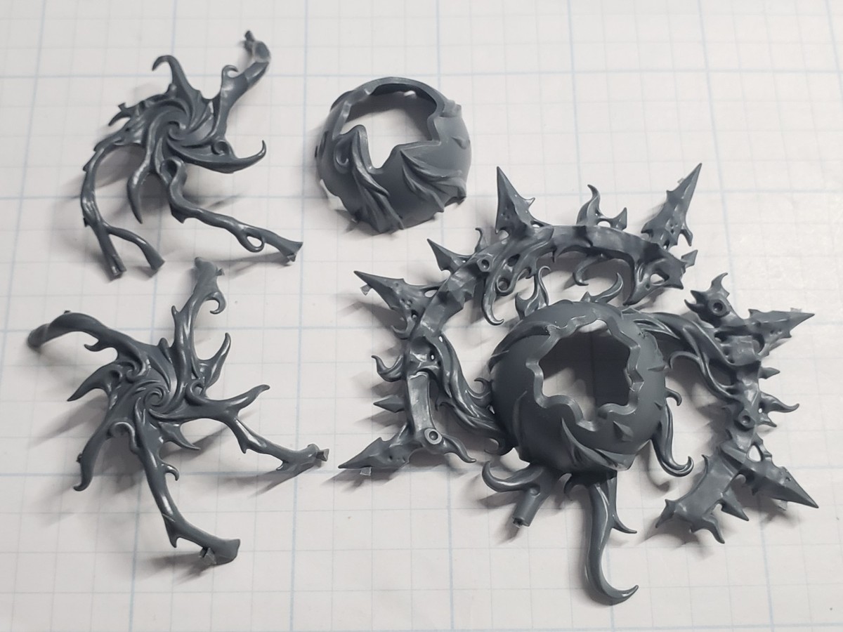 40k Chaos Space Marines Bits Mutaliith Vortex Beast Vortex Orb #25