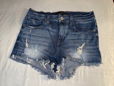 Express Women's Denim Cutoff Shorts, Size 8