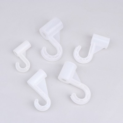 10Pcs Plastic Thickening Hook For Suit Locker Shelf Wardrobe Hook Fittings DIY-y