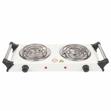 Portable Cooktop 2 Burner Adjustable Temperature for Camping Use