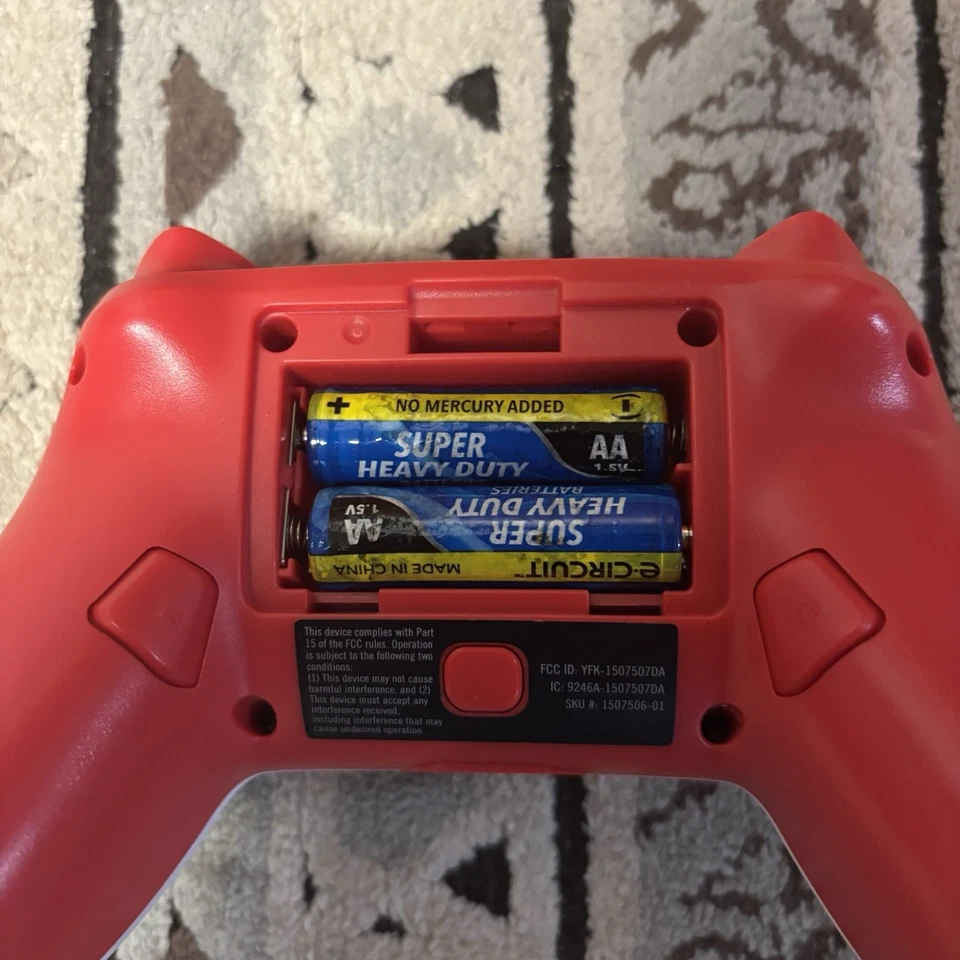 Controlador de movimiento inalámbrico mejorado PowerA para Nintendo Switch - blanco/rojo Foto 4 de 4