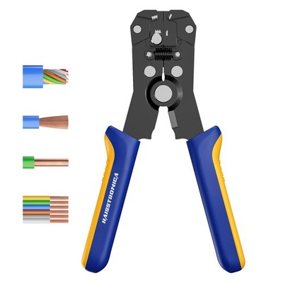 Self-Adjusting Wire Stripper,2 in 1 Stripper/Cutter 6 inch Heavy Duty Automat...