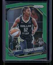 2025 Panini Prizm WNBA #130 Tyasha Harris Green Prizm