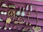 10k & 14K Gold Jewelry Lot Rings Pendants Earrings Etc 39g With Stones NOT SCRAP — photo 6