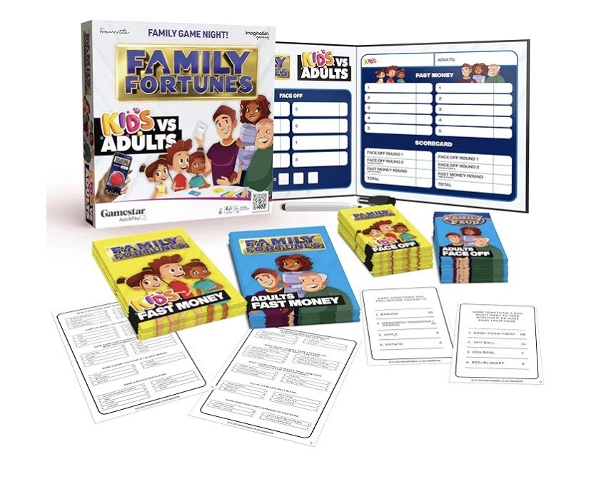 Family Fortunes Kids VS Adults Edition Game, Interactive App with Sound Effects  - Image 3 of 4